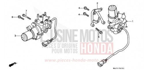 ABS-MODULATOR (ST1100AT/AV/AW) ST1100AT de 1996
